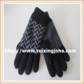 Herren gestrickte Handschuhe mit Fleecefutter