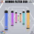 550puffs Pen de vape desechable con puntas de goteo