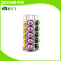 2016 nouveau Design chromage Vertuoline 20PCS café Capsule Rack