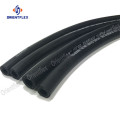 NBR black oil drain hose for car