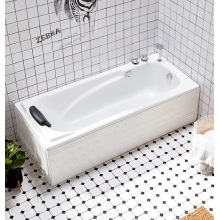 Hydrotherapy Acrylic Whirlpool Bath Tub With Massage Bathtub