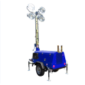 Light tower mobile outdoor flood light tower