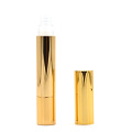 high quality Golden aluminum 4Ml Twist Up Empty Pen Container Metal Lip Gloss Bottle