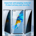 Protector de pantalla anti-Spy de pegamento UV para Samsung para Samsung