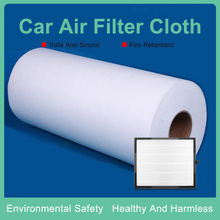 Tissu filtre à air de véhicule non tissé