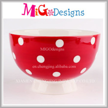 Exquisite with Custom Design OEM Welcome Ceramic Bowl