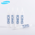 Icing needle nozzle long tip plastic squeeze packaging tube