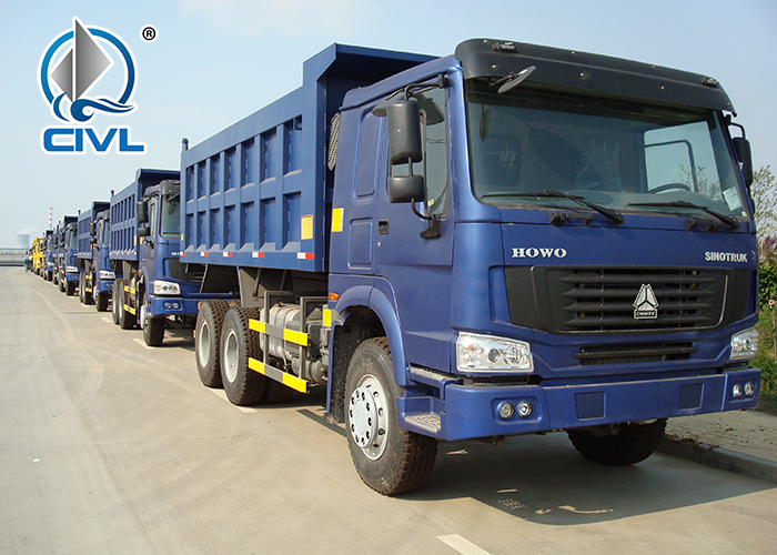 Blue 6x4 Heavy Duty Dump Truck 5