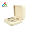 Beige Smooth Velvet Jewelry Packaging Box for Bangle