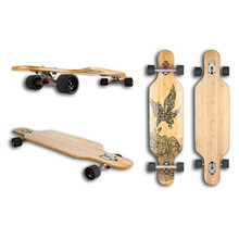 Bambus + Fiberglas Longboard (LCB-100)