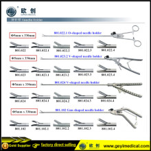 Reusable Laparoscopic Pistol Needle Holder with CE Certificate