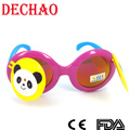 2014 designer panda sunglasses with clips for kids in party