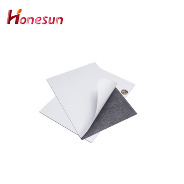 Large Flexible Magnetic Rubber Sheet With Adhesive