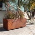 Украшения сталелистые горшки Corten Steel Planter Potss