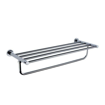 Stainless steel folding bathroom towel rack product