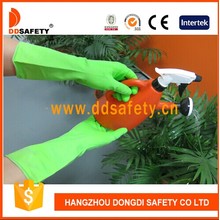 Green Latex Household Gloves DHL613