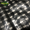 Polyweave reinforced black grid plastic film