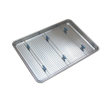 Aluminum Sheet with Roasting Rack Set