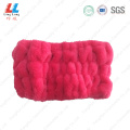 Basic hot pink headband sponge