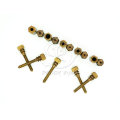 M4 Brass Tattoo Machine Binding Post Set 