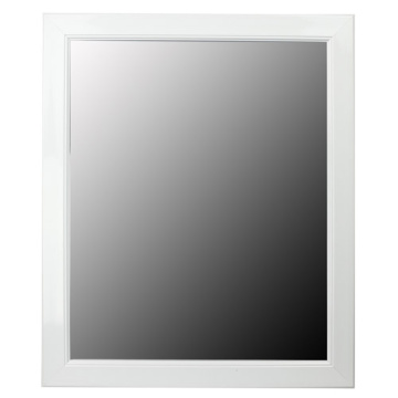 Moldura de espelho branco preto Ps que vário tamanho