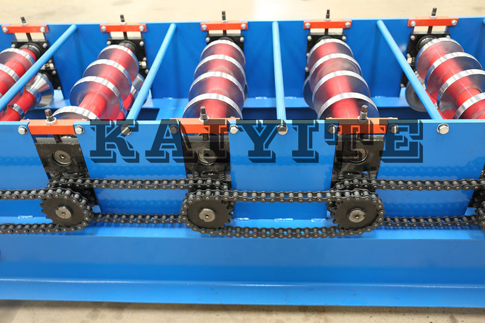 metal floor deck roll forming machine