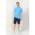 Short clair en maille pour hommes