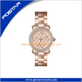 Fashion Stainless Steel Geneva Diamond Quartz Wrist Lady Watch Women Watch