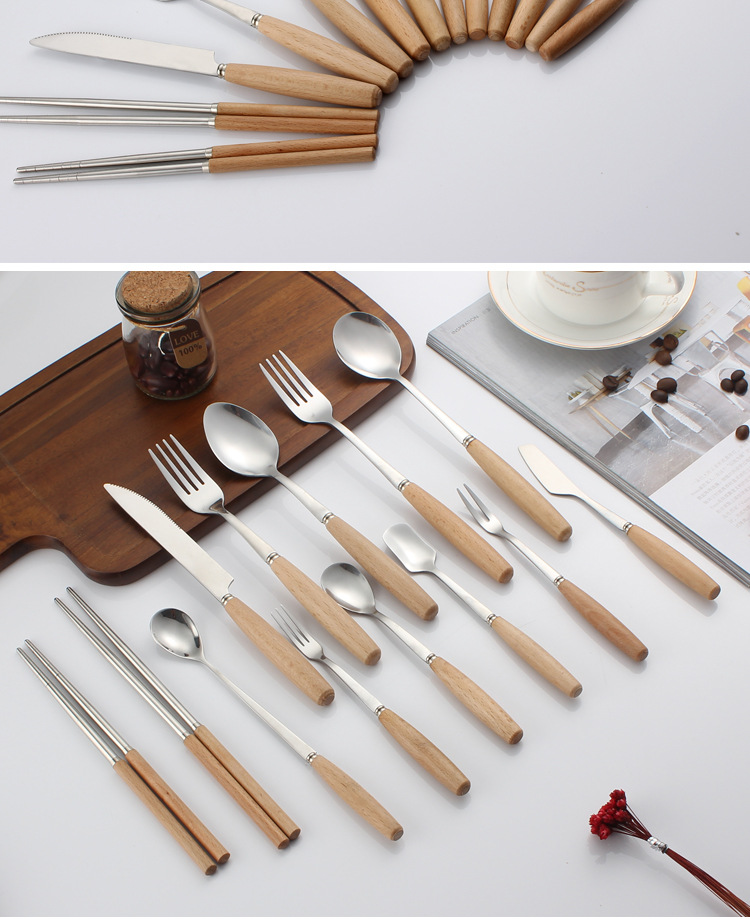 Wooden Handle Cutlery