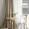 Wool fleece thick blackout curtains