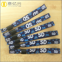 Polyester Short Id Badge Sangle de bracelet