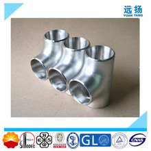 Top Quality 304 316L Stainless Steel Equal Tee