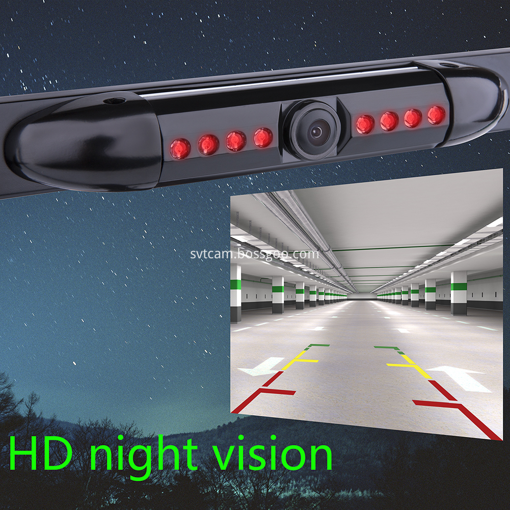 Night Vision License Frame Backup Camera