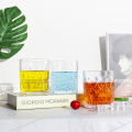 Gravures Glas -Trinkbecher -Kristallglas für Cocktail