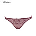 Sexy womens transparent lace bra panty set