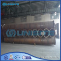 Round carbon spiral weld steel pipe