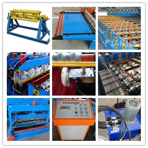 Aluminium Roof Trapezoid Tile Making Machine