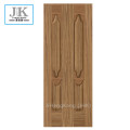 Diseños de puerta frontal de madera de teca JHK HDF con puerta de madera