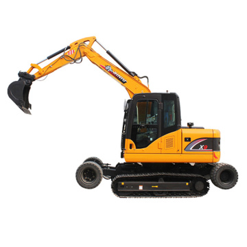 8 ton hydraulic excavator both with tires and track X9