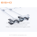 EISHO Chrome Metal Pants Hanger with Clips