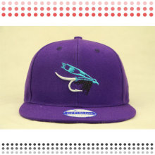 Мода Фиолетовый Snakback 5 Панели Шляпы