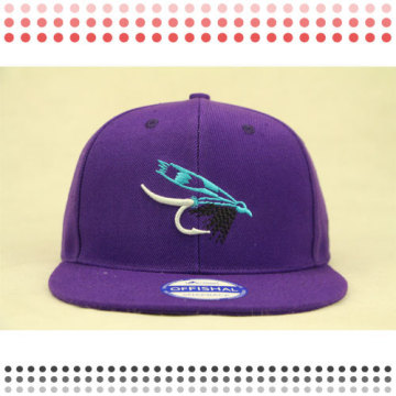 Fashion Purple 5 Panel Snakback Hats