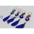 Turkish heart shape evil eye keychain wholesale