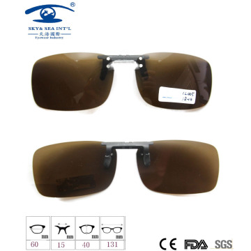 2015 Fashion Design Clip on Sunglasses, Polarized Lens Sunglasses