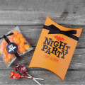 Customized Printed Paper Pillow Box For Halloween