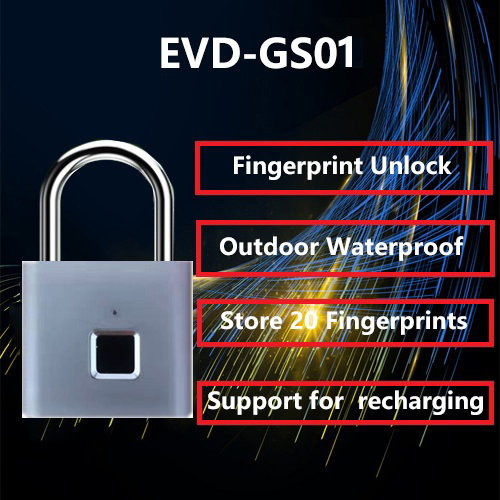 Convenient and Fast Fingerprint Padlock