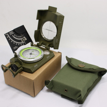 Compass with Gradienter Military Sighting Compass