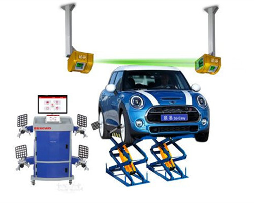 Wheel Alignment for X Car Lift