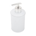 White Metal Soap Dispenser Wenko