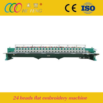 24 heads 1500rpm high speed embroidery machine